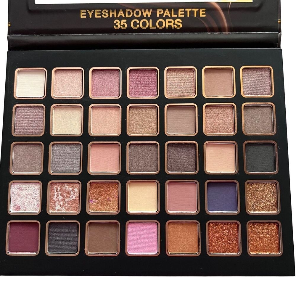 BELLAPIERRE COSMETICS ROCKY‎ ROAD Eyeshadow Palette 35 COLORS 1.34 OZ Brand New
